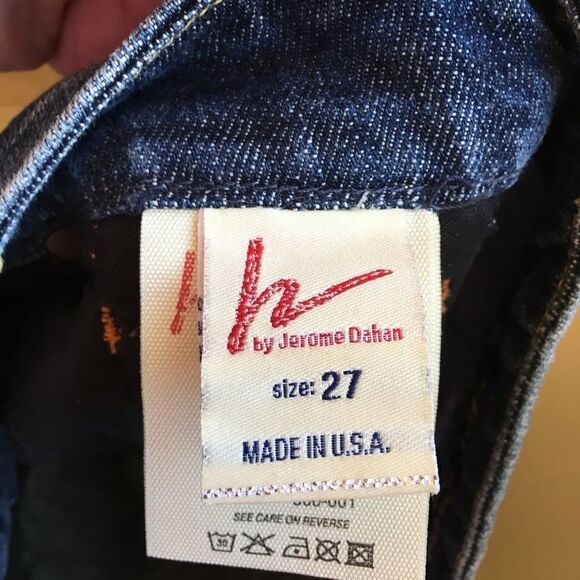 CITIZENS OF HUMANITY JEAN SKIRT WITH RAW HEM - Picture 9 of 9